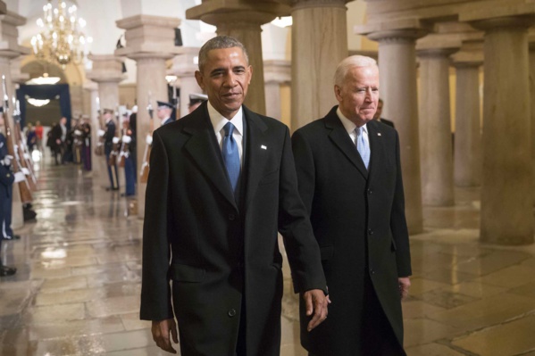 Présidentielle américaine : Barack Obama annonce son soutien à Joe Biden