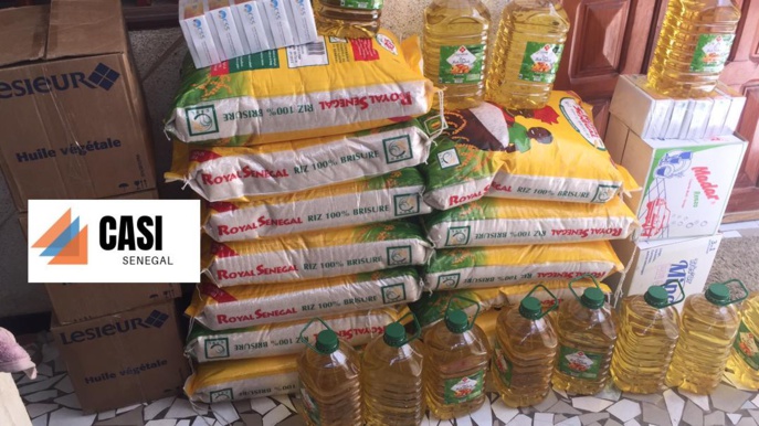 La société CASI SENEGAL (spécialisé dans la fourniture de matériel industriel) a soutenu l’élan de solidarité lancé par le Président de la république.