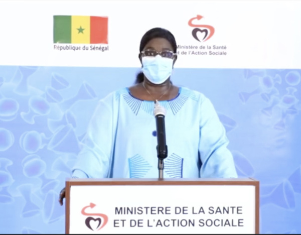 SÉNÉGAL : 59 nouveaux cas testés positifs au coronavirus, 19 nouveau guéris et deux nouveaux cas graves.