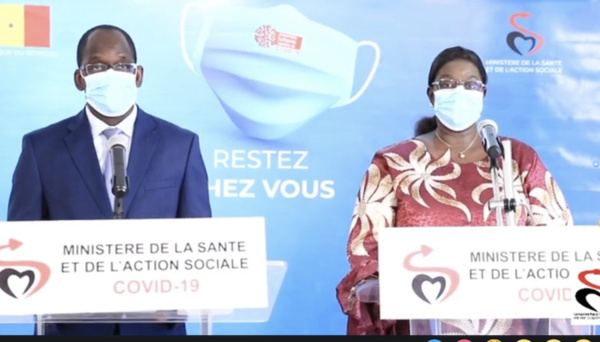 SÉNÉGAL : 91 nouveaux cas testés positifs au coronavirus, 12 nouveau guéris et 4 nouveaux cas graves.