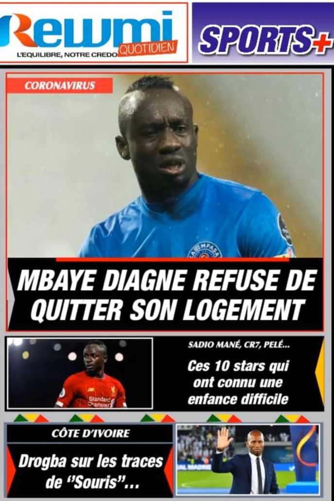 Revue des Titres du Mardi le 05 Mai 2020 Revue des Titres du Mardi le 05 Mai 2020