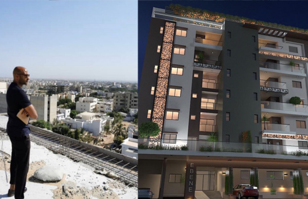 Résidence Ebène : Le premier programme immobilier de Diomansy Kamara Trônant sur les hauteurs de Sacré Cœur.