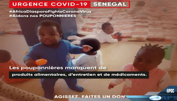 DES MEMBRES DE LA DIASPORA AFRICAINE COLLECTENT DES DONS POUR QUATRE POUPONNIÈRES SÉNÉGALAISES
