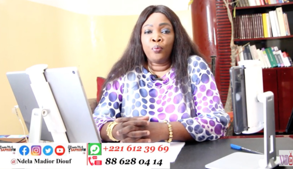 Covid-19 NDELA MADIOR DIOUF ALERTE : le Ministère de la sante doit mettre en quarantaine la TFM Covid-19 NDELA MADIOR DIOUF ALERTE : le Ministère de la sante doit mettre en quarantaine la TFM