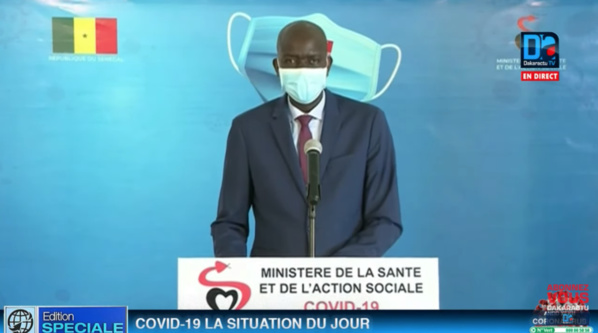 SÉNÉGAL : 119 nouveaux cas testés positifs au coronavirus, 59 nouveaux guéris et 7 cas graves en réanimation.