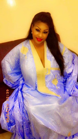 Kebs Thiam magnifique avec sa tenue traditionnelle 