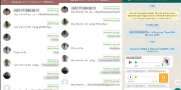 (AUDIO) Exclusif! Après la « Fake News » Un employé des Grands Moulins de Dakar (GMD) s’est immolé, des audios incroyables apparaissent sur la toile concernant des employés de la boite
(AUDIO) Exclusif! Après la « Fake News » Un employé des Grands Moulins de Dakar (GMD) s’est immolé, des audios incroyables apparaissent sur la toile concernant des employés de la boite