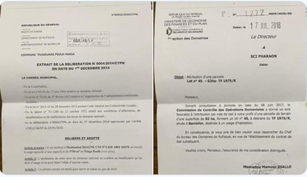 Attribution de deux terrains à « Niaga Peulh » et Bambilor à Madiambal Diagne : les précisions du journaliste Attribution de deux terrains à « Niaga Peulh » et Bambilor à Madiambal Diagne : les précisions du journaliste
