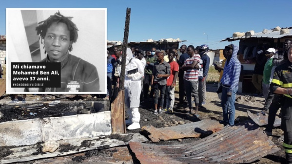 Mort brûlé dans une cabane: Le décès atroce de ‘‘Baye Fall’’ qui émeut en Italie…