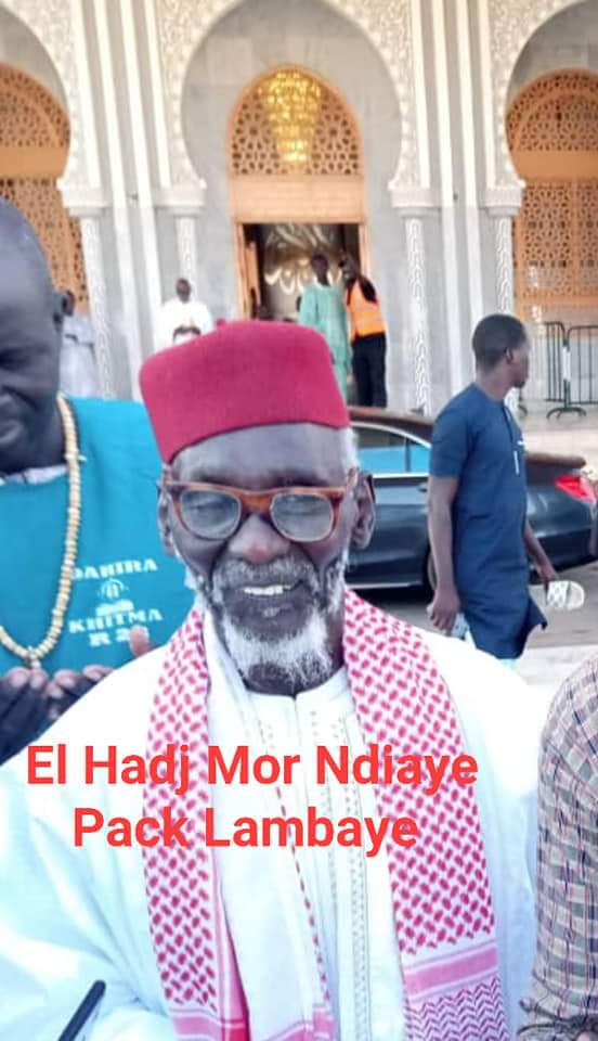 Elhaj Mor Ndiaye, le célèbre fondateur de "Parc Lambaye" et "salle de vente", rappelé à Dieu Elhaj Mor Ndiaye, le célèbre fondateur de "Parc Lambaye" et "salle de vente", rappelé à Dieu