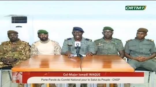 Mali : les militaires reviennent sur les raisons du« coup d’état » et promettent des élections générales Mali : les militaires reviennent sur les raisons du« coup d’état » et promettent des élections générales
