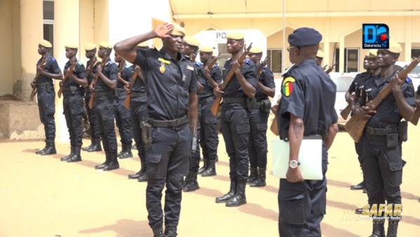 TOUBA / Les hommes du commissaire Sarr mettent la main sur 214 personnes pour non port de masque. TOUBA / Les hommes du commissaire Sarr mettent la main sur 214 personnes pour non port de masque.