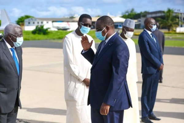 Le Pr Macky Sall a quitté Dakar ce matin avec ...