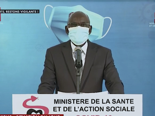 SÉNÉGAL : 108 nouveaux cas testés positifs au coronavirus, 122 nouveaux guéris, 2 nouveaux décès et 43 cas graves en réanimation.
