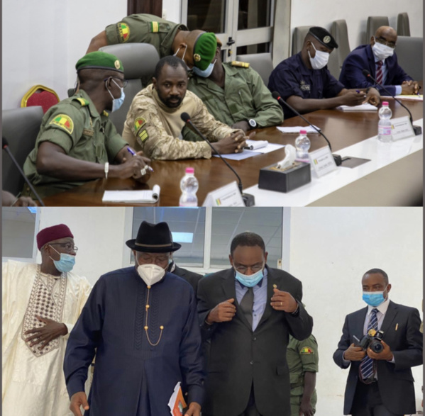 Coup d'État au Mali / Ce que la CEDEAO a proposé à la junte militaire au pouvoir. Coup d'État au Mali / Ce que la CEDEAO a proposé à la junte militaire au pouvoir.