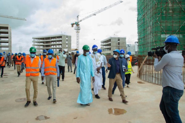 Maison des Nations Unies : les travaux de gros œuvres achevés à plus de 60% Maison des Nations Unies : les travaux de gros œuvres achevés à plus de 60%