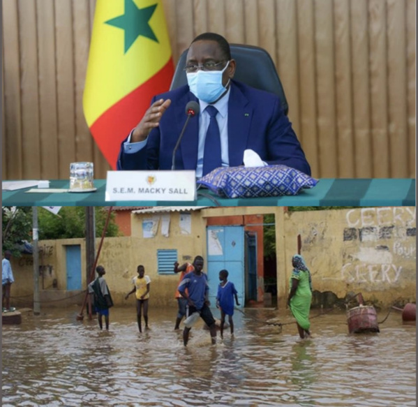 Gestion des inondations: Macky Sall étale sa colère en conseil des ministres