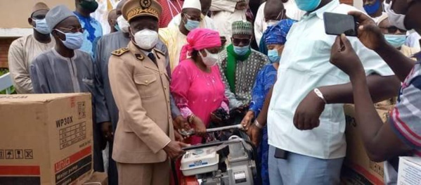 ​Innondation à Kaolack : Mamadou Ndiaye Rahma vole encore au secours de sa population.