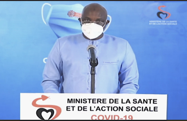 SÉNÉGAL : 58 nouveaux cas testés positifs au coronavirus, 88 nouveaux guéris, 1 nouveau décès et 34 cas graves en réanimation.