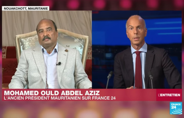 M. Ould Abdel Aziz, ancien président mauritanien : 