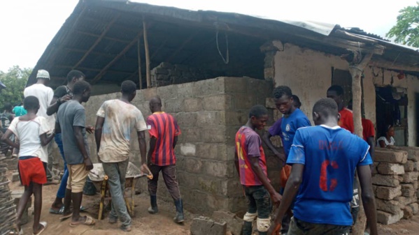 Pluies diluviennes à Sédhiou : Une maison s'effondre sur deux fillettes à Faoune