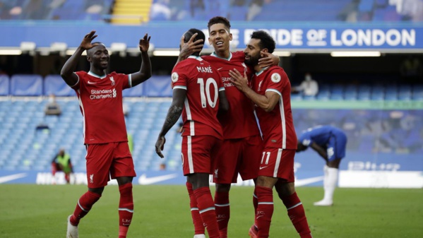 FOOTBALL : LIVERPOOL ET SADIO MANÉ DICTENT LEUR LOI SUR LE TERRAIN DE CHELSEA (0-2)