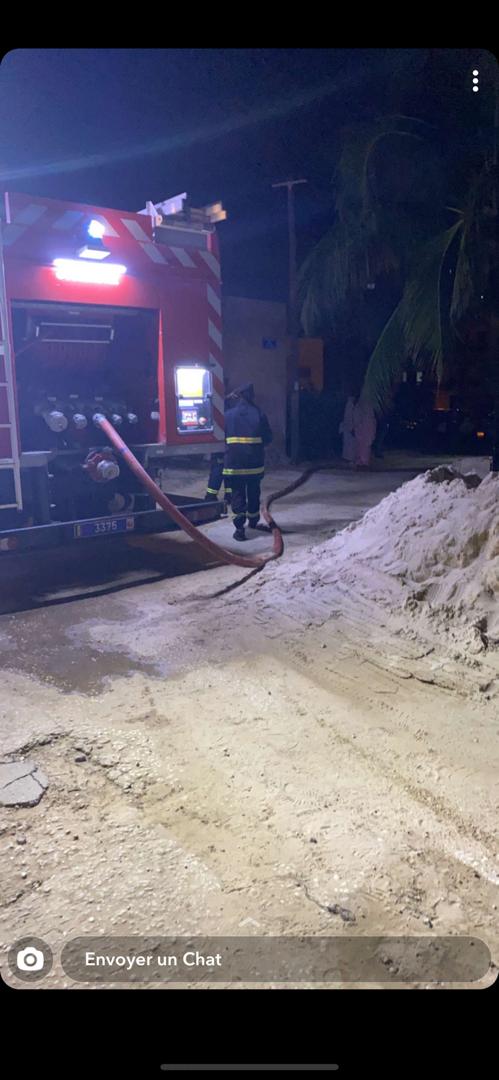 Urgent : La maison de Aby Ndour a pris feu.