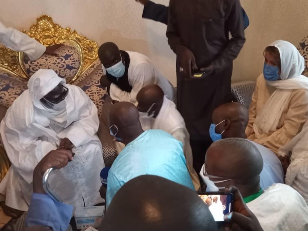 Une délégation de SEN Eau reçue à Touba Une délégation de SEN Eau reçue à Touba