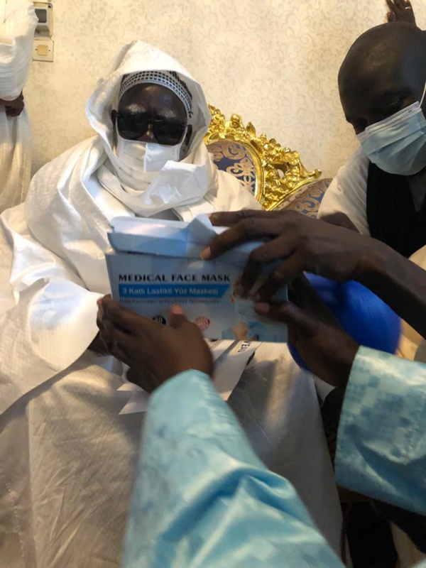 Une délégation de SEN Eau reçue à Touba Une délégation de SEN Eau reçue à Touba