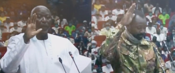 Mali : Le président et le vice-président de la Transition ont prêté serment. Mali : Le président et le vice-président de la Transition ont prêté serment.