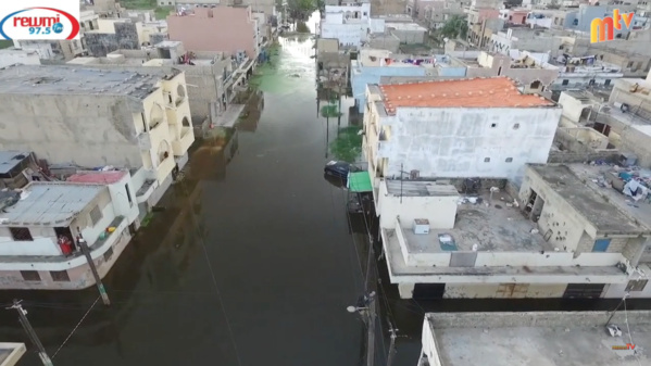 Le président Thierno LO jette un regard froid sur les inondations...'