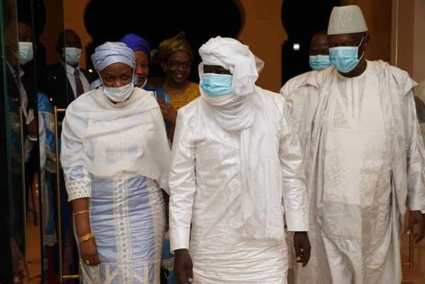 Les images exclusives de Soumaïla Cissé au Palais de Bamako