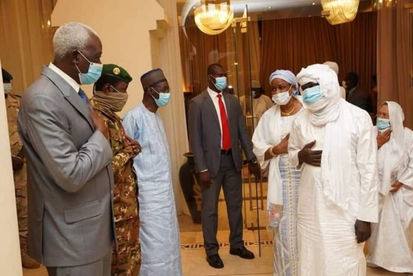 Les images exclusives de Soumaïla Cissé au Palais de Bamako