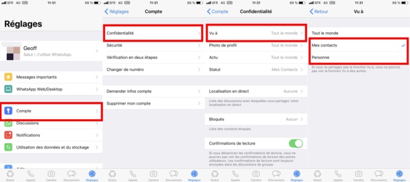 Comment WhatsApp permet à des inconnus de vous espionner à votre insu Comment WhatsApp permet à des inconnus de vous espionner à votre insu