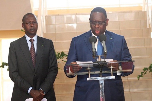 Boun Abdallah Dionne s'adresse au président Macky Sall