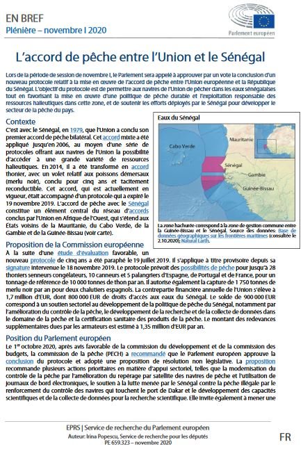 10 000 tonnes de thon et 1 750 tonnes de merlu noir par an : Les termes scandaleux de l’accord de pêche Sénégal-Ue