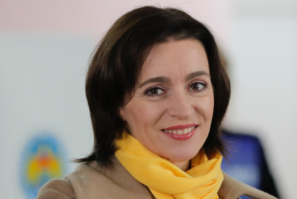 Maia Sandu remporterait la présidentielle en Moldavie Maia Sandu remporterait la présidentielle en Moldavie