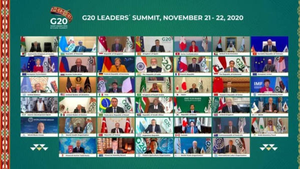 Déclaration des chefs d’État et de gouvernement à l’issue du Sommet du G20 de Riyad.