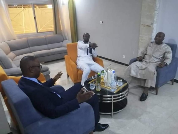 Vers une alliance Barthélémy Dias, Sonko et Me Moussa Diop contre le pouvoir Vers une alliance Barthélémy Dias, Sonko et Me Moussa Diop contre le pouvoir