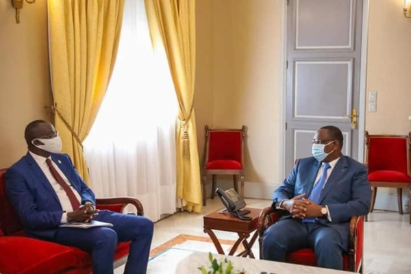 Me Augustin Senghor reçu par le Président Macky Sall Me Augustin Senghor reçu par le Président Macky Sall