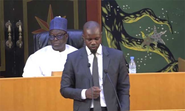 Sonko sur ses absences à l'Assemblée nationale : « J'ai un statut à défendre dans ce pays (...) Je ne peux pas me permettre... »