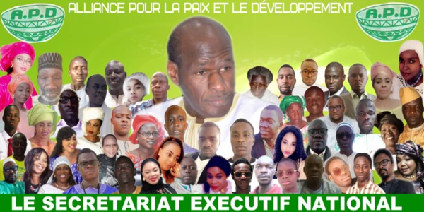 Communique : l’APD et la coalition ADIANA de Thierno LO saluent les directives du Président Macky SALL pour l’application de la loi d’orientation sociale Communique : l’APD et la coalition ADIANA de Thierno LO saluent les directives du Président Macky SALL pour l’application de la loi d’orientation sociale