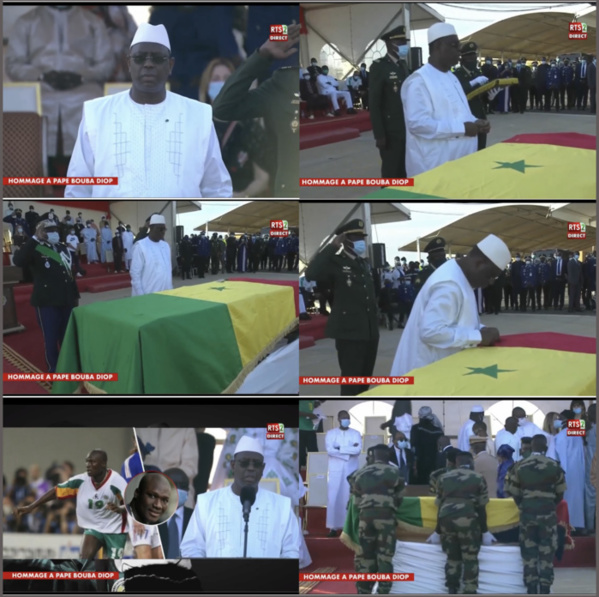 Dignité de Grand Officier de l'Ordre National du Lion : Pape Bouba Diop décoré à titre posthume par le président Macky Sall, le Musée du football baptisé à son nom.... Dignité de Grand Officier de l'Ordre National du Lion : Pape Bouba Diop décoré à titre posthume par le président Macky Sall, le Musée du football baptisé à son nom....