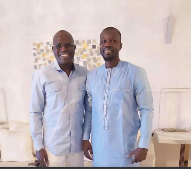 POLITIQUE: Sonko rencontre Khalifa Sall POLITIQUE: Sonko rencontre Khalifa Sall