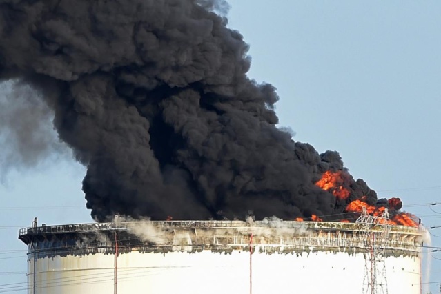 ​Urgent : L’Usine de Gaz de Forteza, à Gadiaga, en feu !