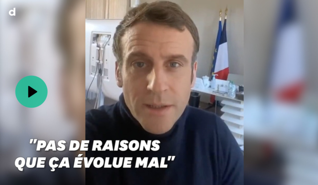 Emmanuel Macron présente "un état de santé stable"