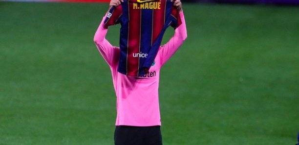 Lenglet dédie son but à Moussa Wagué Lenglet dédie son but à Moussa Wagué