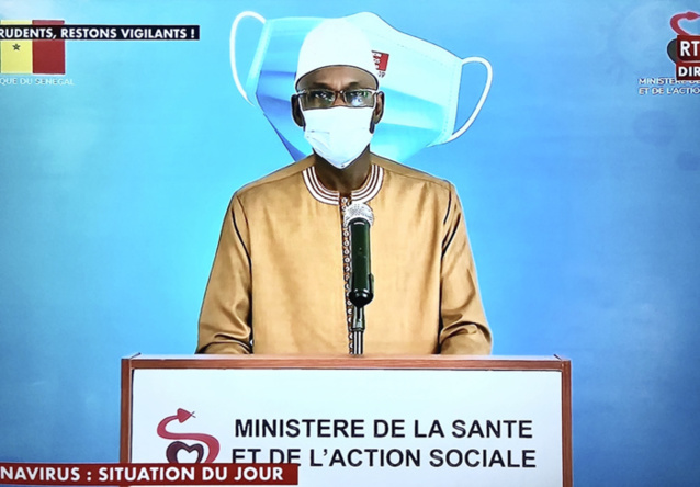 SÉNÉGAL : 154 nouveaux cas testés positifs au coronavirus, 96 nouveaux guéris, 1 nouveau décès et 33 cas graves en réanimation.