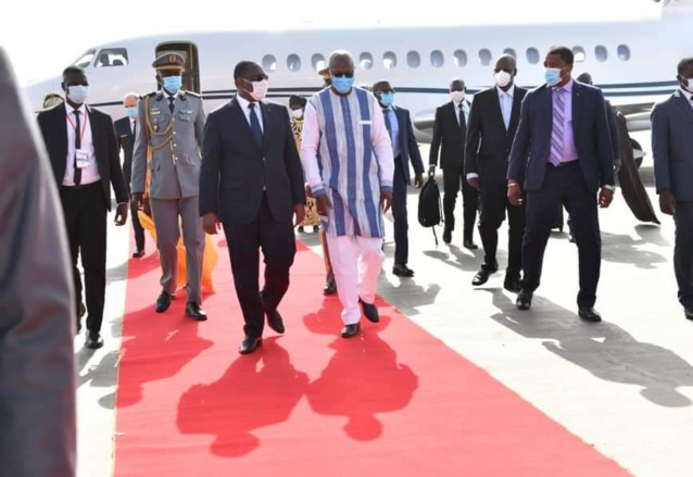 ​Investiture du président du Faso : Macky Sall à Ouagadougou (images)