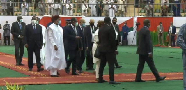 Macky, Embalo et Condé : Trois frères ennemis à l'investiture de Kaboré... Macky, Embalo et Condé : Trois frères ennemis à l'investiture de Kaboré...